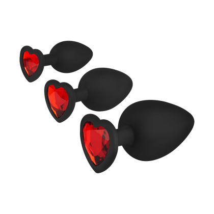 Bling Plugs, 7,5 - 9,5 cm, 3 Teile Bling Plugs, 7,5 - 9,5 cm, 3 Teile