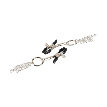 Nippelklemmen mit O-Ringen und Ketten Nippelklemmen mit O-Ringen und Ketten