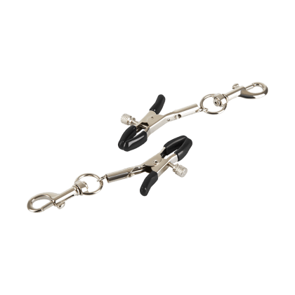 Nippelklemmen mit Karabinerhaken Nippelklemmen mit Karabinerhaken