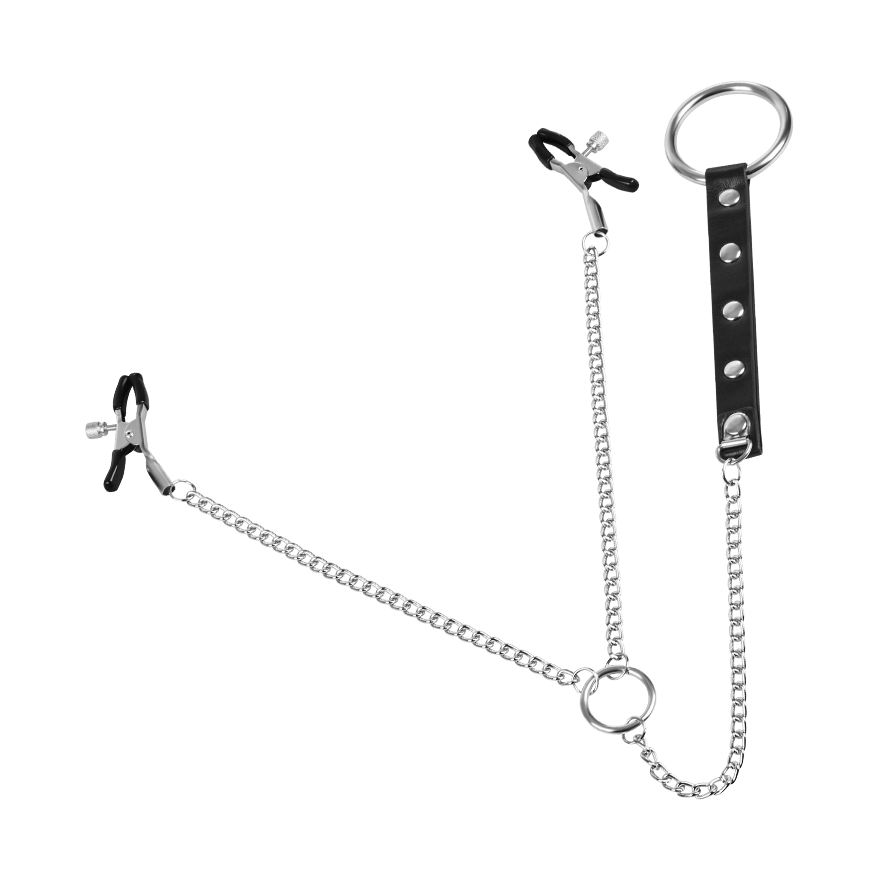 Nippelklemmen mit Metall-Penisring