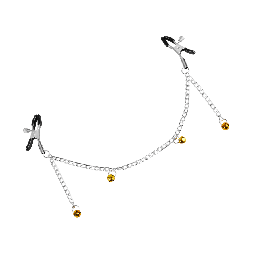 Nippelklemmen mit Glöckchen