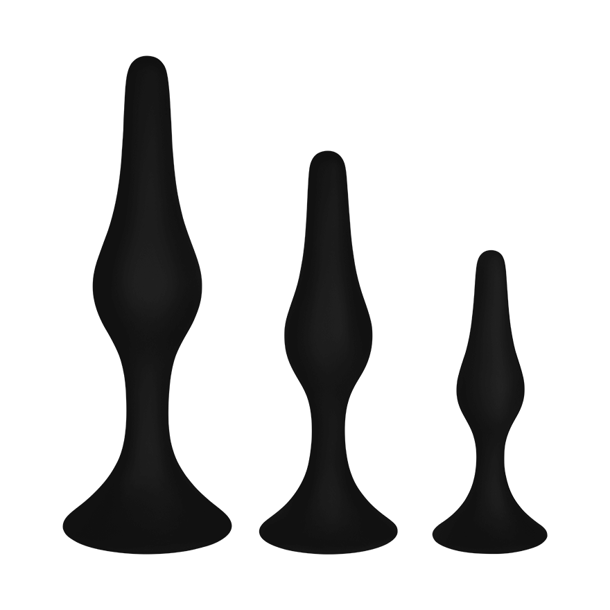 Beginner Plug Set, 8,5 - 13,5 cm, 3 Teile