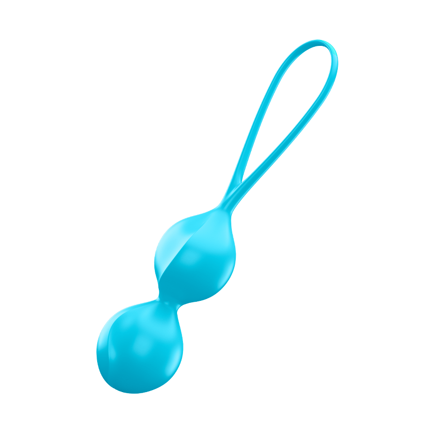 Doppel-Liebeskugel aus Silikon, 3,4 cm
