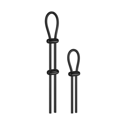 Penisring-Set aus Silikon, 2 Teile Penisring-Set aus Silikon, 2 Teile