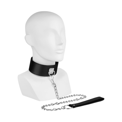 Halsband mit Schloss und Leine Halsband mit Schloss und Leine