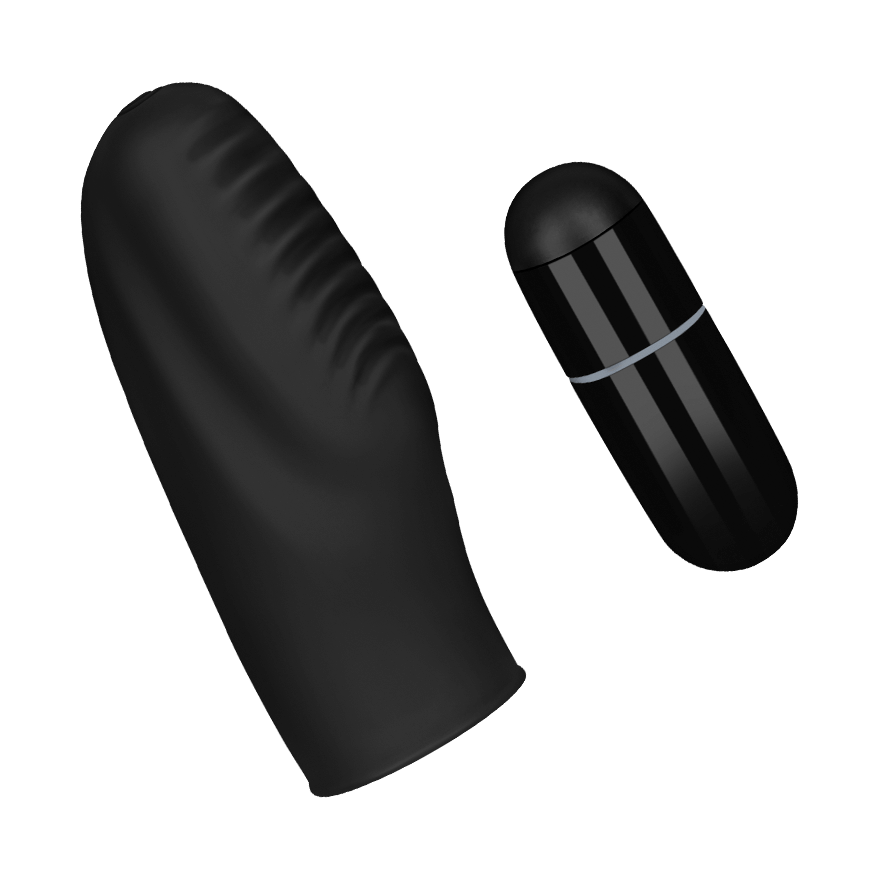 Silikon-Fingervibrator, 7,5 cm