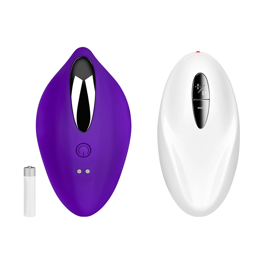 Silikon-Auflegevibrator mit Fernbedienung, 8 cm