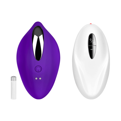 Silikon-Auflegevibrator mit Fernbedienung, 8 cm Silikon-Auflegevibrator mit Fernbedienung, 8 cm