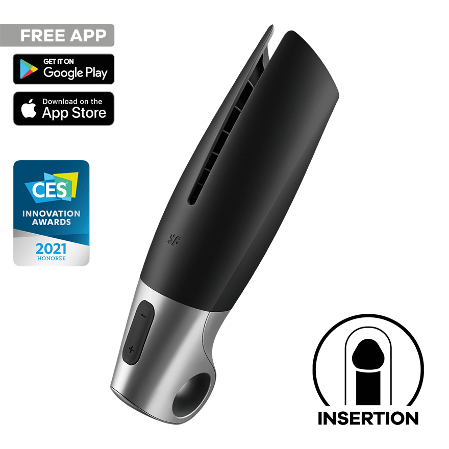 Satisfyer Power Masturbator Connect App, 23 cm