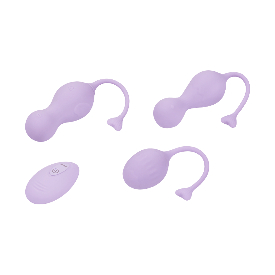 Liebeskugelset mit Fernbedienung, 4 Teile