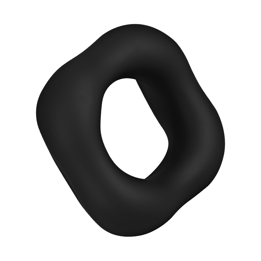 Quadratischer Penisring, 2,5 - 5 cm