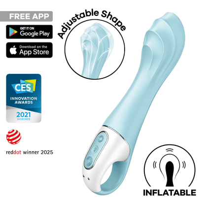 Satisfyer Air Pump Vibrator 5 Connect App, 20 cm, mit App Satisfyer Air Pump Vibrator 5 Connect App, 20 cm, mit App