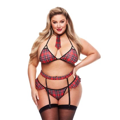 Crisscross Schoolgirl Set, 4-tlg. Crisscross Schoolgirl Set, 4-tlg.