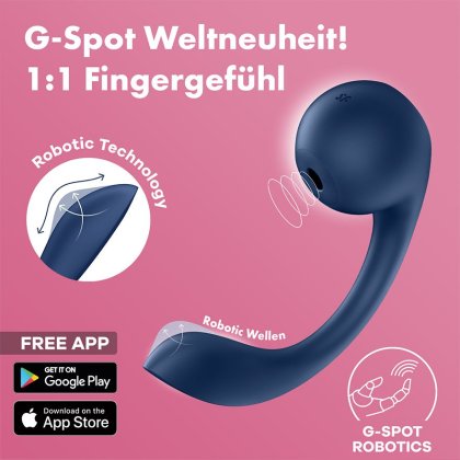 Satisfyer Pro+ Wave 4 Connect App, 23 cm Satisfyer Pro+ Wave 4 Connect App, 23 cm