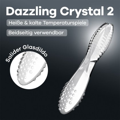 Satisfyer Dazzling Crystal 2, 20 cm Satisfyer Dazzling Crystal 2, 20 cm