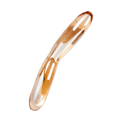 Glänzender Glasdildo, 17 cm Glänzender Glasdildo, 17 cm