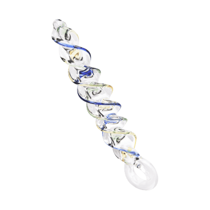 Glasdildo im Spiral-Design, 18 cm Glasdildo im Spiral-Design, 18 cm