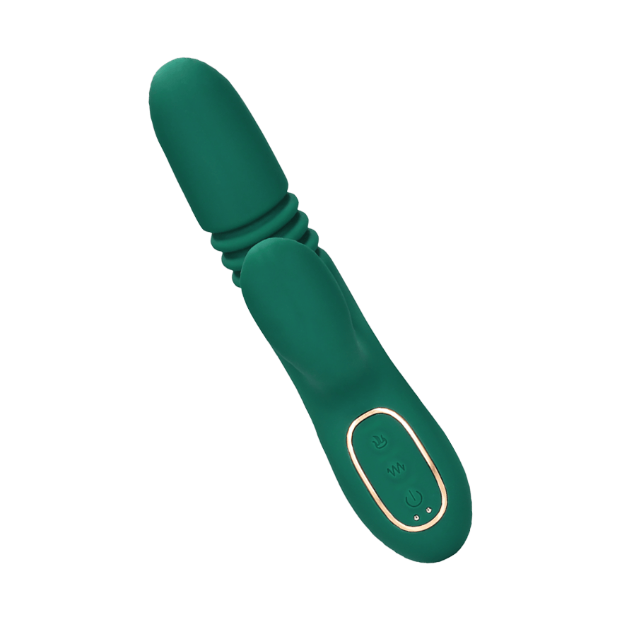 Thrusting and Warming Rabbit Vibrator, 20,5 cm
