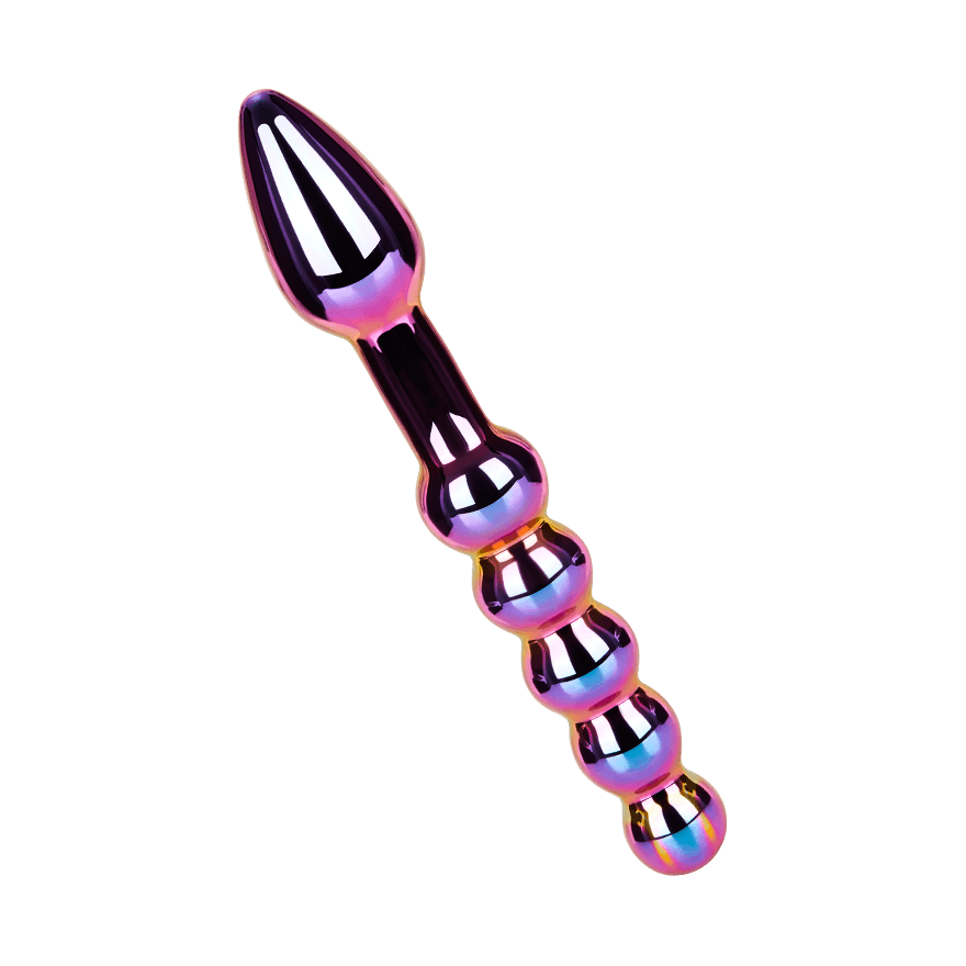Stylischer Glasdildo, 18 cm