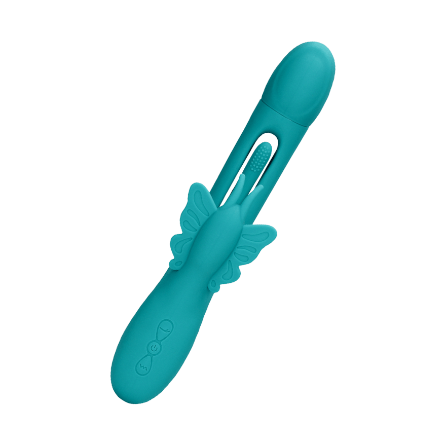 Flapping G-Spot Butterfly Vibrator, 25,7 cm