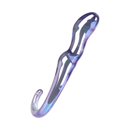 Glasdildo mit Haltegriff, 18 cm Glasdildo mit Haltegriff, 18 cm