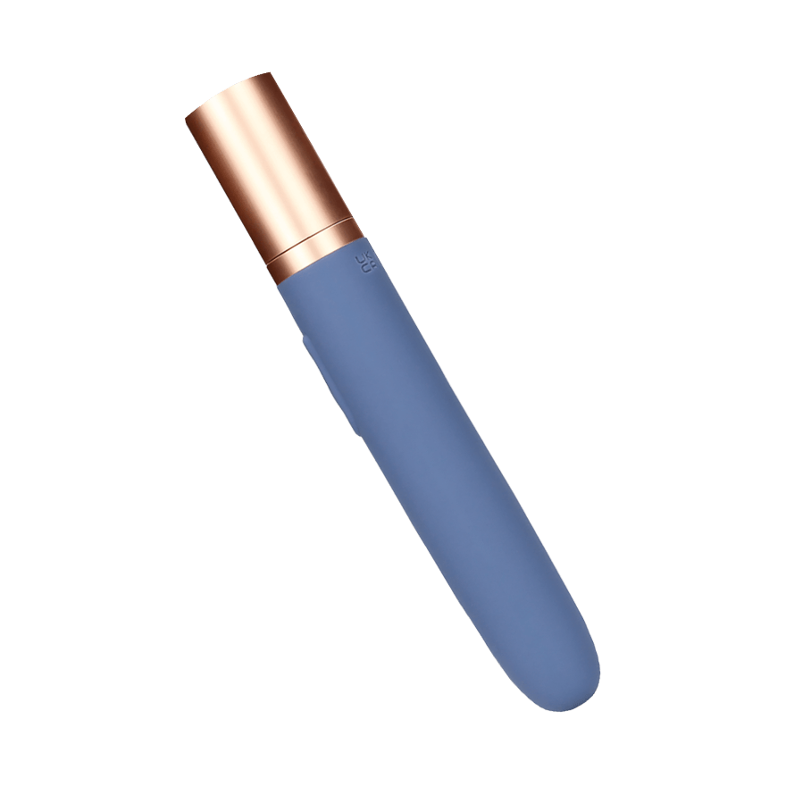Travel Vibrator with Lube Compartment and Pump, 18,6 cm