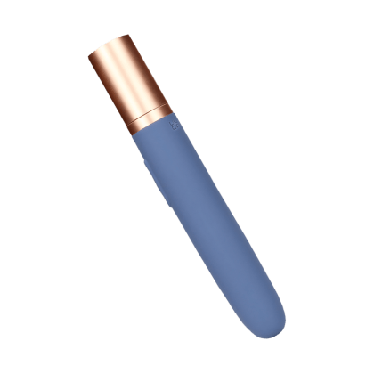 Travel Vibrator with Lube Compartment and Pump, 18,6 cm Travel Vibrator with Lube Compartment and Pump, 18,6 cm