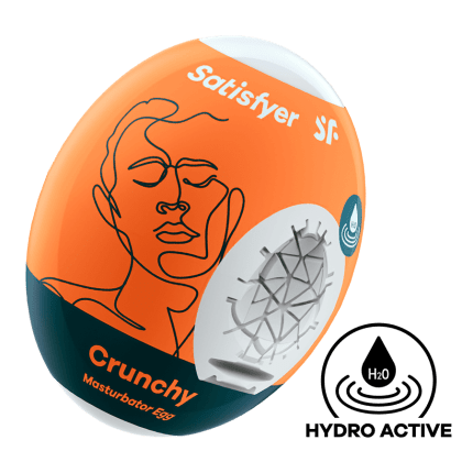Satisfyer Masturbator Egg - Crunchy Satisfyer Masturbator Egg - Crunchy