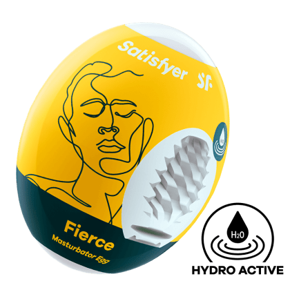 Satisfyer Masturbator Egg - Fierce Satisfyer Masturbator Egg - Fierce