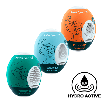 Satisfyer Masturbator Eggs, 3 Teile Satisfyer Masturbator Eggs, 3 Teile