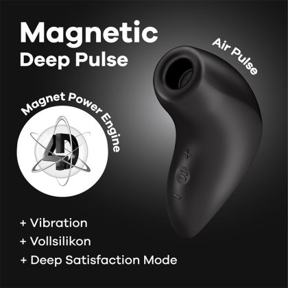 Satisfyer Magnetic Deep Pulse, 11,6 cm Satisfyer Magnetic Deep Pulse, 11,6 cm