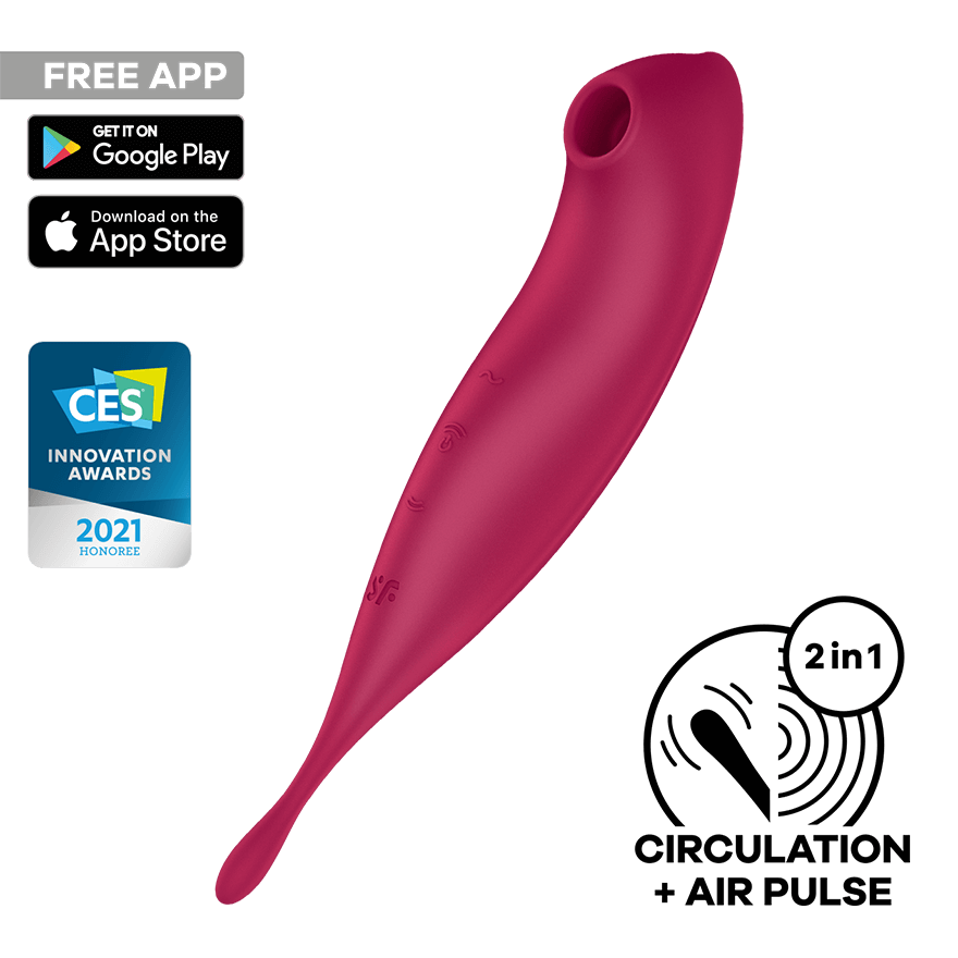 Satisfyer Twirling Pro Connect App, 20 cm