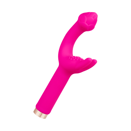 Rabbitvibrator aus Silikon, 18,7 cm Rabbitvibrator aus Silikon, 18,7 cm