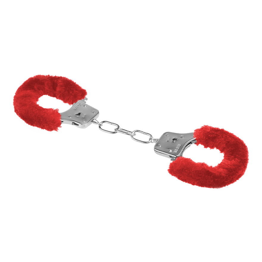 Handschellen mit Plüsch