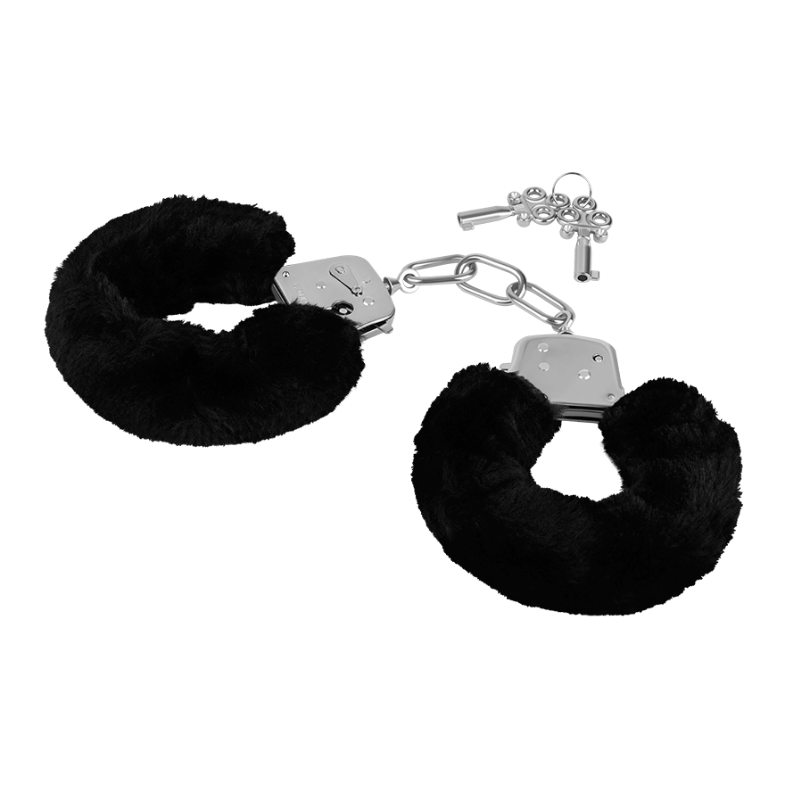 Handschellen mit Plüsch