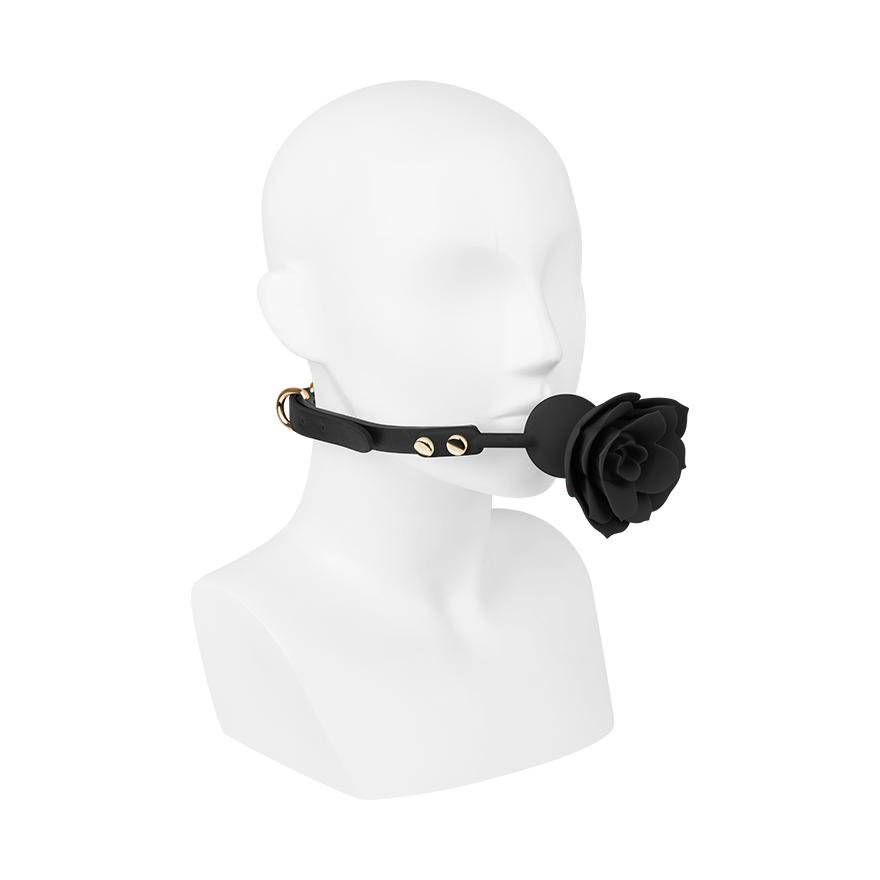 Mundknebel im Rosendesign