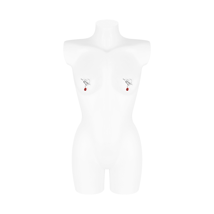 Herzförmige Nippelklemmen
