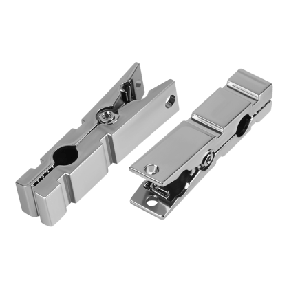 Nippelklemmen in Wäscheklammer-Optik Nippelklemmen in Wäscheklammer-Optik