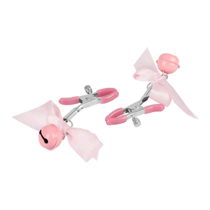 Süße Nippelklemmen mit Glöckchen Süße Nippelklemmen mit Glöckchen