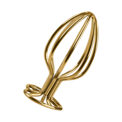 Metall-Analplug - Größe M, 7,5 cm Metall-Analplug - Größe M, 7,5 cm