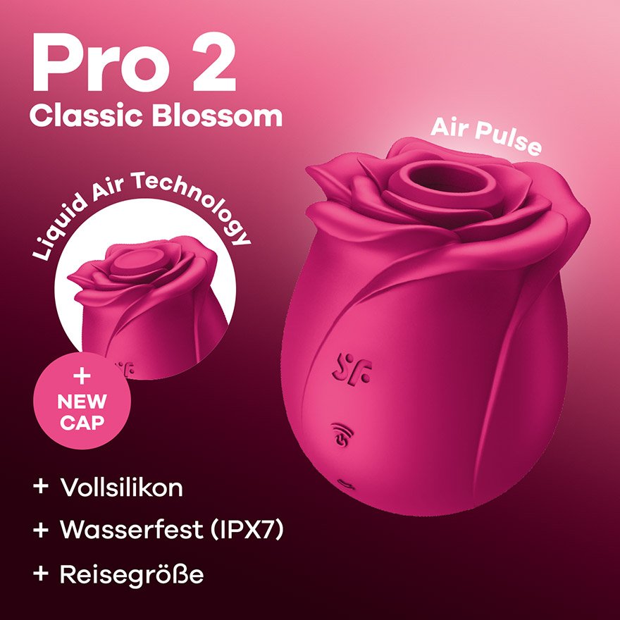 Satisfyer ‘Pro 2 Classic Blossom’, 7 cm
