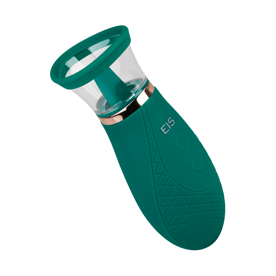 Zungenvibrator mit Saugfunktion, 17 cm