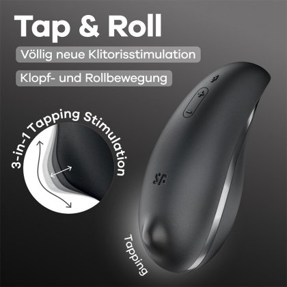 Satisfyer Tap & Roll, 12,5 cm Satisfyer Tap & Roll, 12,5 cm
