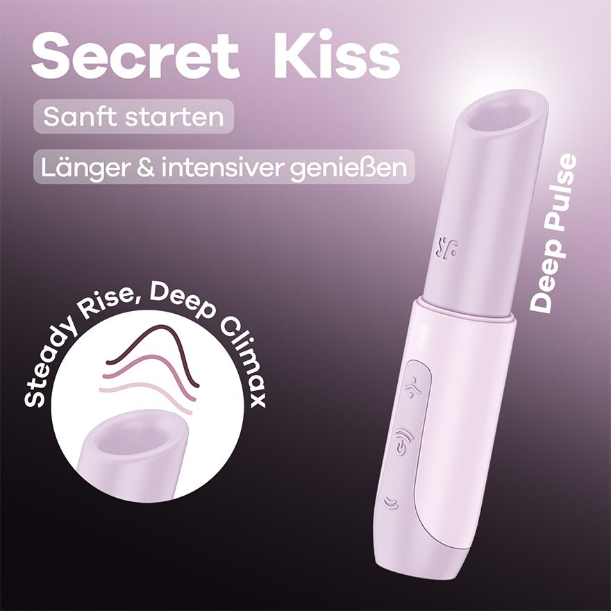 Satisfyer Secret Kiss, 13 cm