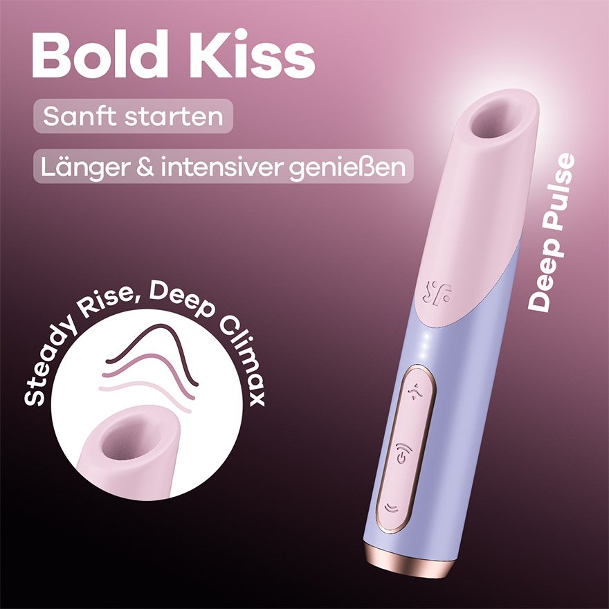 Satisfyer Bold Kiss, 12,5 cm
