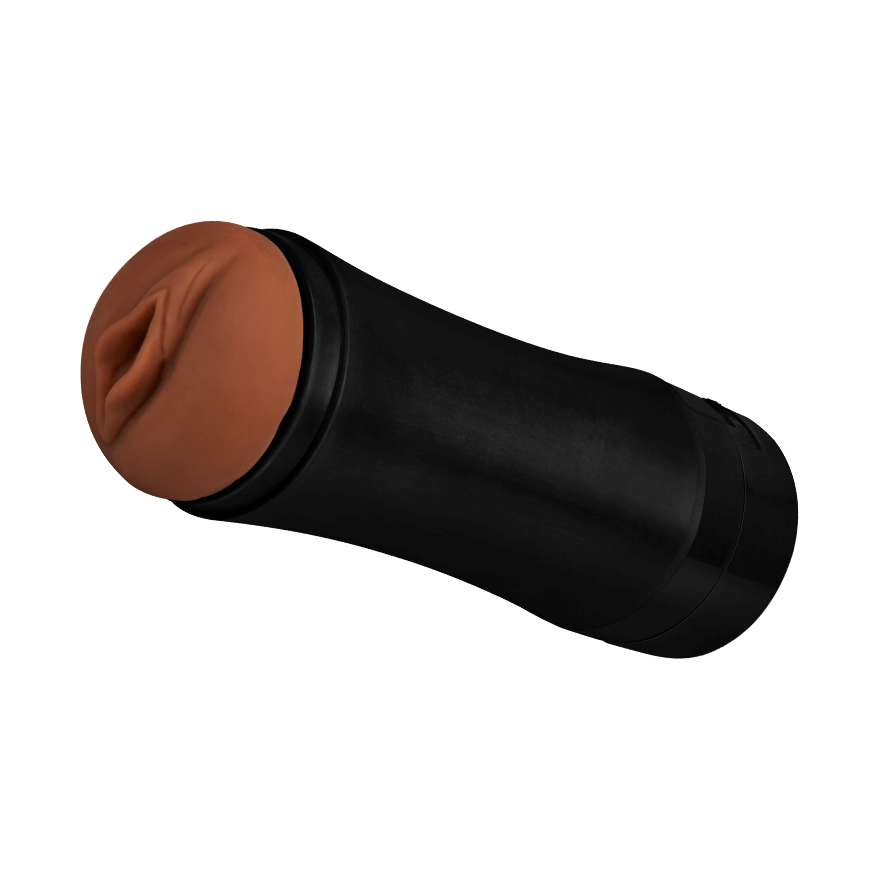 Vagina-Masturbator mit Vibration, 18,5 cm
