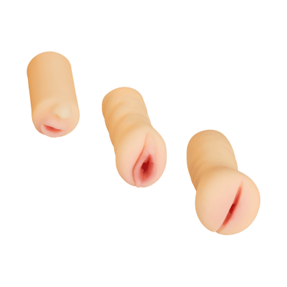 Naturnahes Masturbatoren-Set, 3 Teile Naturnahes Masturbatoren-Set, 3 Teile