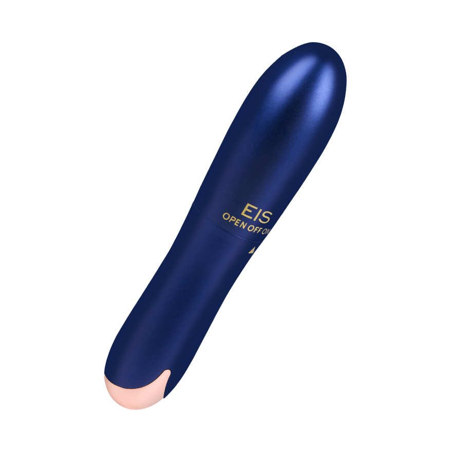 Vibrator im Metallic-Look, 15 cm