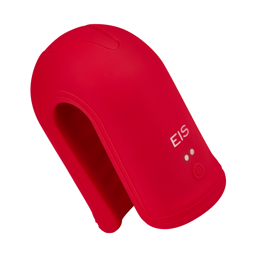 Elektrischer Handdruck-Masturbator aus Silikon, 10 cm