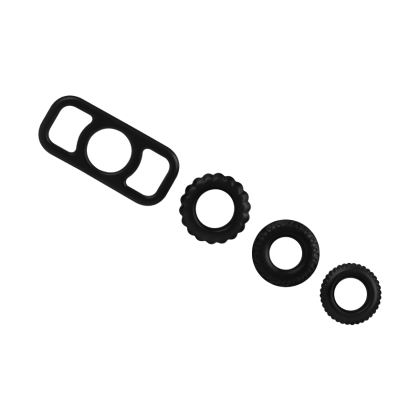 Penisring-Set aus Silikon, 4 Teile Penisring-Set aus Silikon, 4 Teile